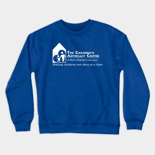 CAC logo (white) Crewneck Sweatshirt